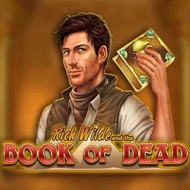 Book of Dead casino game by Play'n GO – featured logo at lumo casino
