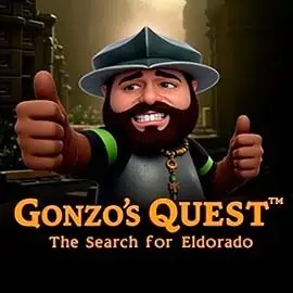 Gonzo's Quest slot icon by NetEnt, available at lumo casino