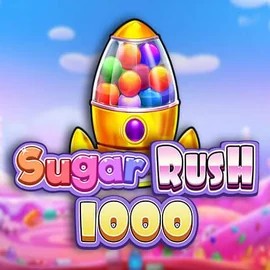 Sugar Rush 1000 logo by Pragmatic Play at lumo casino