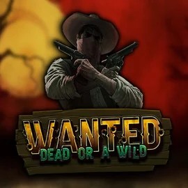 Wanted Dead or a Wild by Hacksaw Gaming, showcased at lumocasino-suomi.com – game logo
